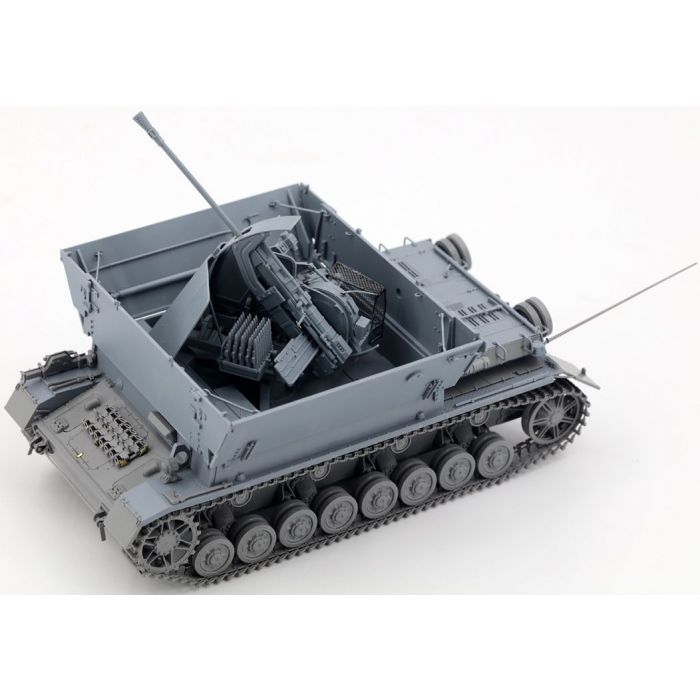 BORDER 1/35 ALLEMAND PANZER IV ANTI-AIR TANK 3.7 FLAK MOBELWAGEN