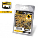 Mig Birch Dry Leaves  Recommended for 1/48 1/35 1/32