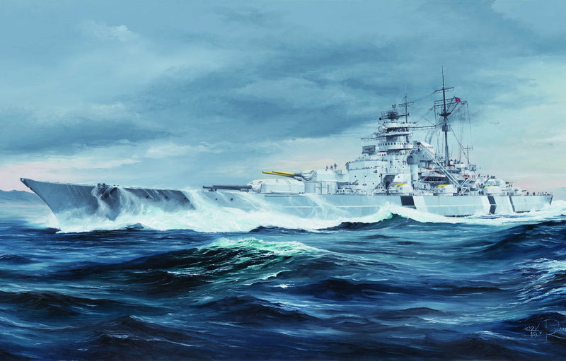 Trumpeter  1:350 German Battleship Bismarck [Model Building KIT]