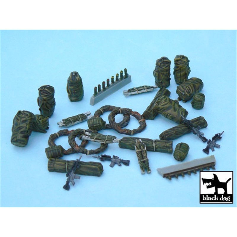 US modern equipment 1 accessories set 1/48