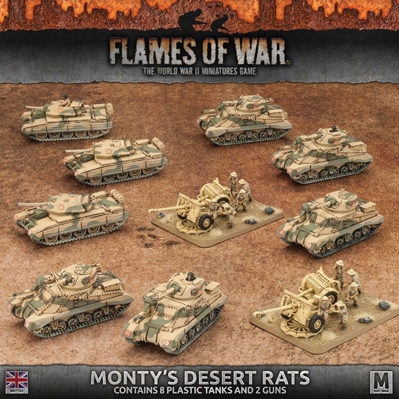 Les rats du désert de Monty