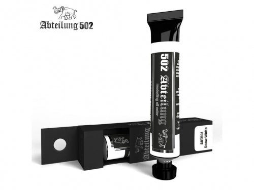 ABTEILUNG 502 SNOW WHITE OIL PAINT 20ML ABT001