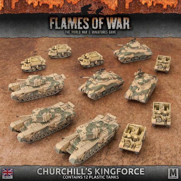 Flames of War : accord avec l'armée Kingforce de Churchill