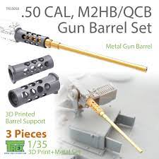 TREX 1/35 .50 CAL, M2HB/QCB Gun Barrel Set