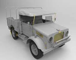 Gecko Models 1/35 Bedford MWD 15-cwt 4x2 General Service (Open Cab/Aeroscreen) Truck)