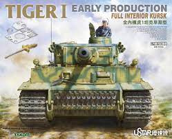 Tigre I, début de production, intérieur complet, Koursk