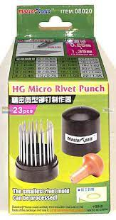 HG Micro Rivet Punch Set (Master Tools)