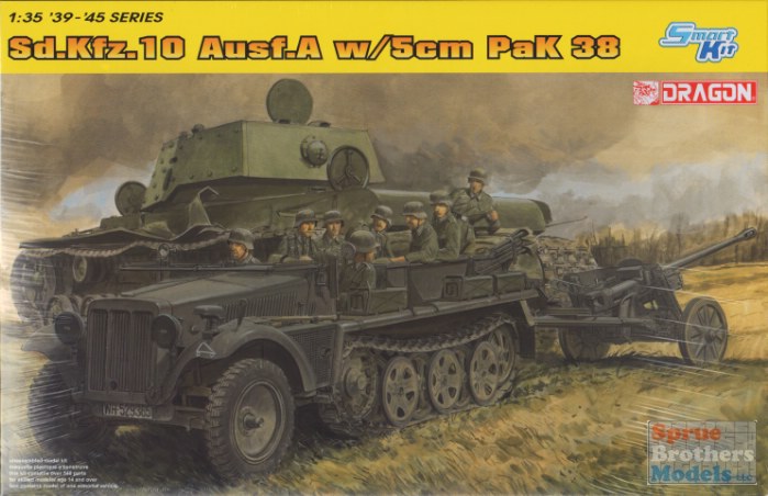 Sd.Kfz.10 Ausf.A avec paquet de 5 cm
