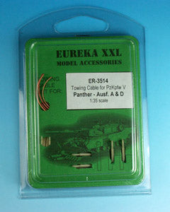 ER-3514 Towing cable for Pz.Kpfw.V Panther Ausf.D/A Tank 1:35