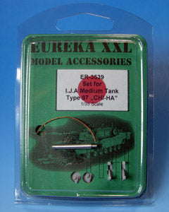 Câble de remorquage Eureka ER-3539 pour char moyen Chi-Ha de type 97 (première production)