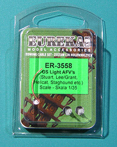 Eureka 1/35 ER-3558 – Câbles de remorquage pour AFV alliés légers