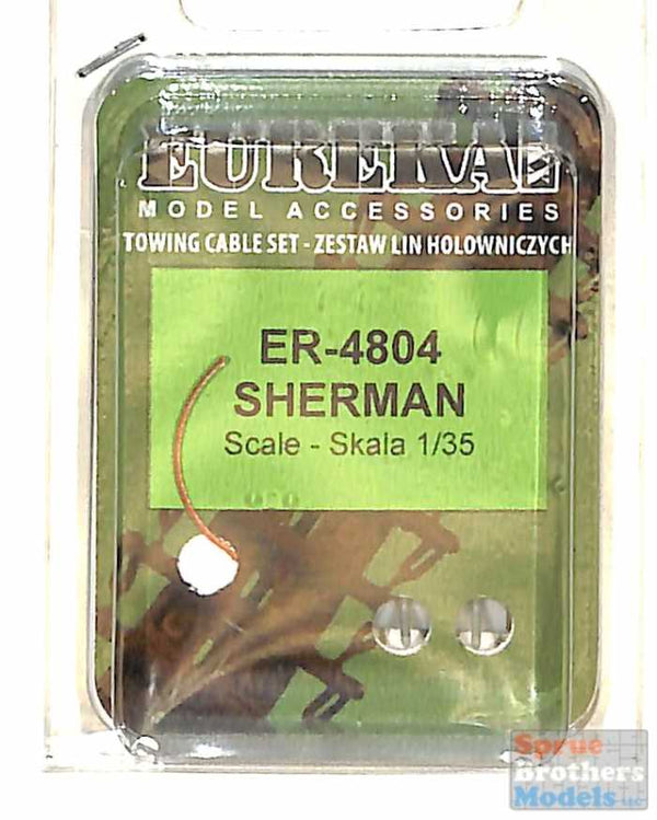Eureka EURER4804 1/48 XXl  Tow cable-sherman