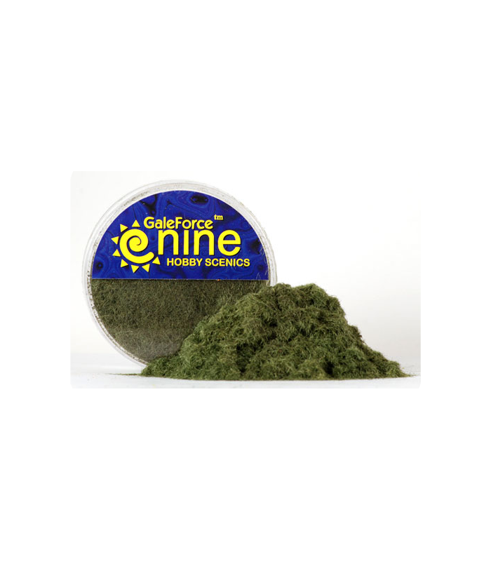 GF9 Hobby Round Scenic dark green static