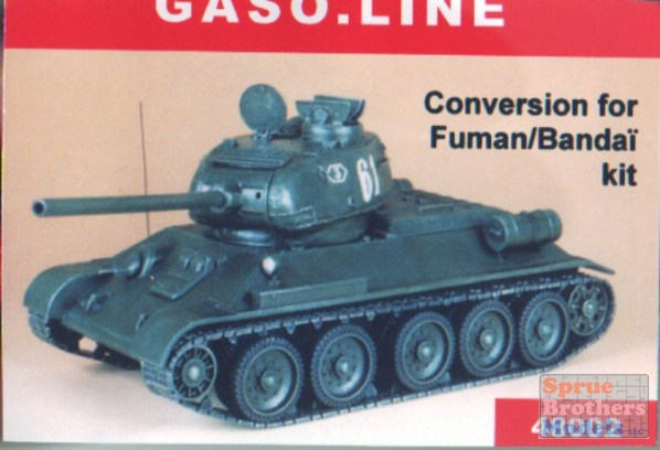 T-34/85 Turret (Fuman/Bandai kit) 1:48