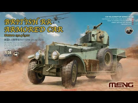 MNGVS010- BRITISH ROLLSROYCE ARMOURED CAR