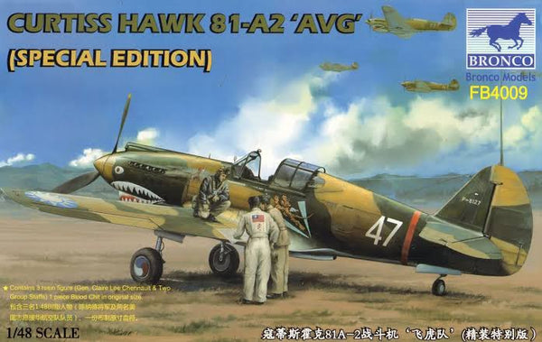 Bronco Models 1/48 Curtis Hawk 81-A2 «AVG»