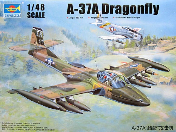Trumpeter 1/48 A-37A Dragonfly