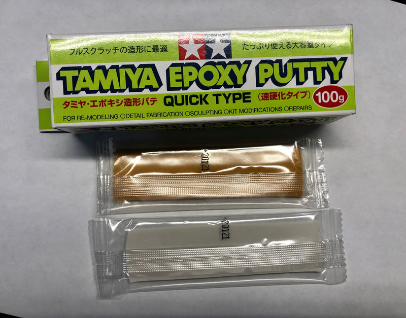 Tamiya A+B epoxy plasticine in bulk. (25g)