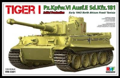 Tigre I début Front Nord Africain/Tunisie 1/35