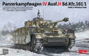 Rye Field Model 1:35  Pz.Kpfw.IV Ausf.H Sd.Kfz.161/1 Early Production
