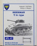 ATL - 47 1/35 Friulmodel Track Link Set. Sherman T51 Type