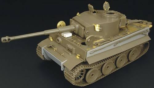Hauler HLX48124 Tiger I DAK 1/48 Fotocortes