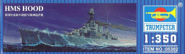 Trumpeter 1/350 HMS Hood Battleship