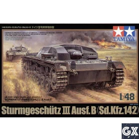 Tamiya 1/48 Sturmgeschutz III  Ausf.B (Sd.kfz.142)