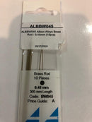 Albion Alloys Brass Rod 1mm ,.8mm ,.5mm, .45mm, .4mm