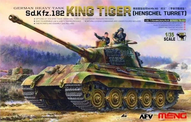 1:35 Meng Sd.Kfz.182 King Tiger (tourelle Henschel)