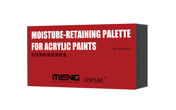 Palette de rétention d'humidité Meng pour peintures acryliques