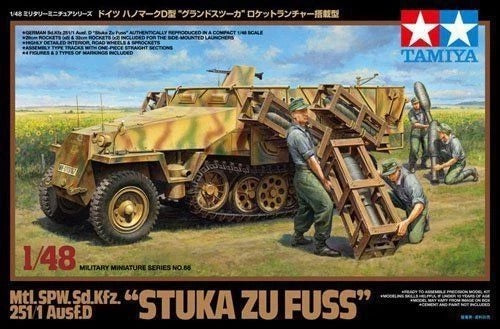 Tamiya 1/48 STUKA ZU FUSS Mtl.SPW. Sdkfz 251/1 D
