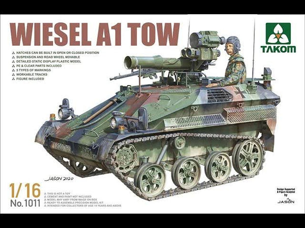 Takom 1/16 Wiesel A1 Tow