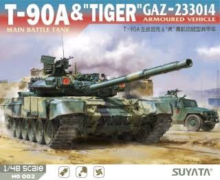 ZUYATA 1/48 T-90 &amp; Tigre Gaz-233014