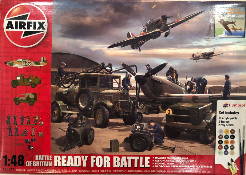 Airfix 1/48 READY FOR BATTLE “Battle of Britain Set”