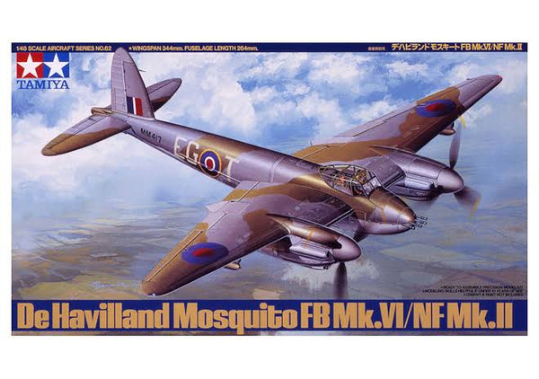 Tamiya 1/48 DeHavilland Mosquito FB Mk. VI/NF Mk.II