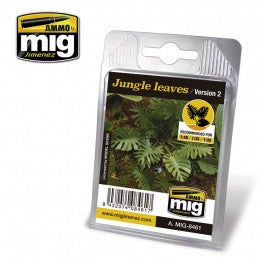 Mig Jungle Leaves (Version 2) Recommended for 1/32 1/35 1/48