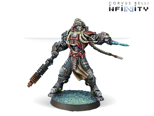 Kornak Gazarot, Morat Superior Warrior-Officer (MK12) - Infinity: Combined Army Pack