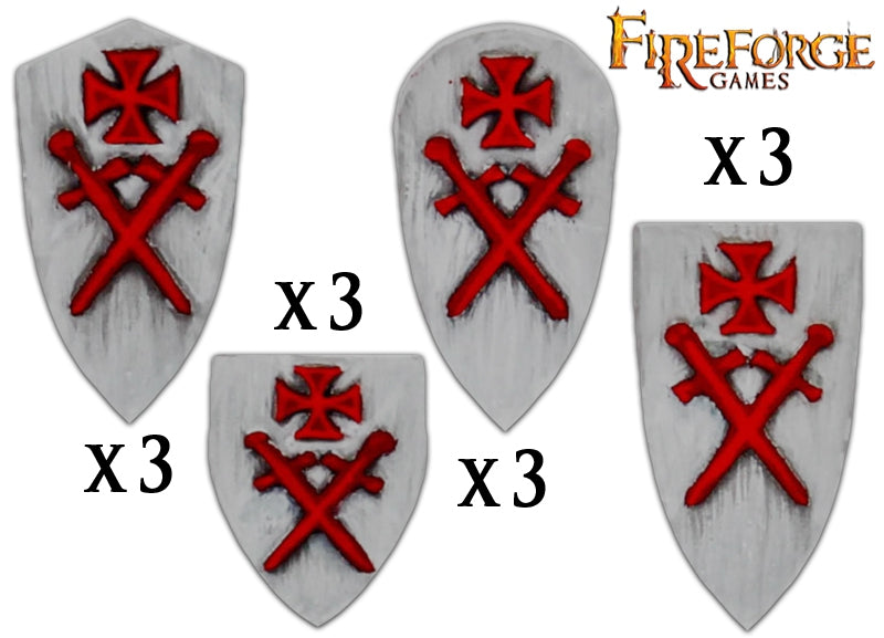 Deus Vult: Livonian Order Shields 2