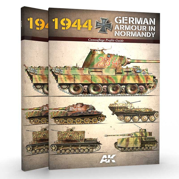 AK INTERACTIVE GERMAN ARMOUR IN NORMANDY (LIBRO)