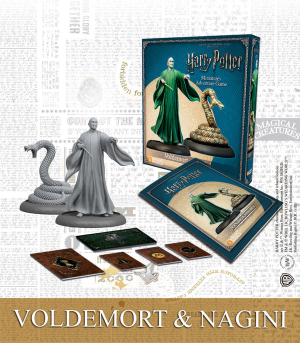 Harry Potter : Seigneur Voldemort et Nagini