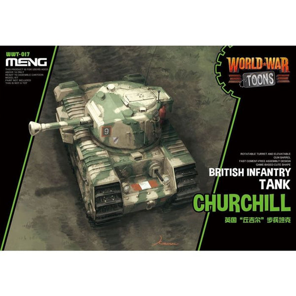 Meng World War Toons - British Infantry Tank Churchill