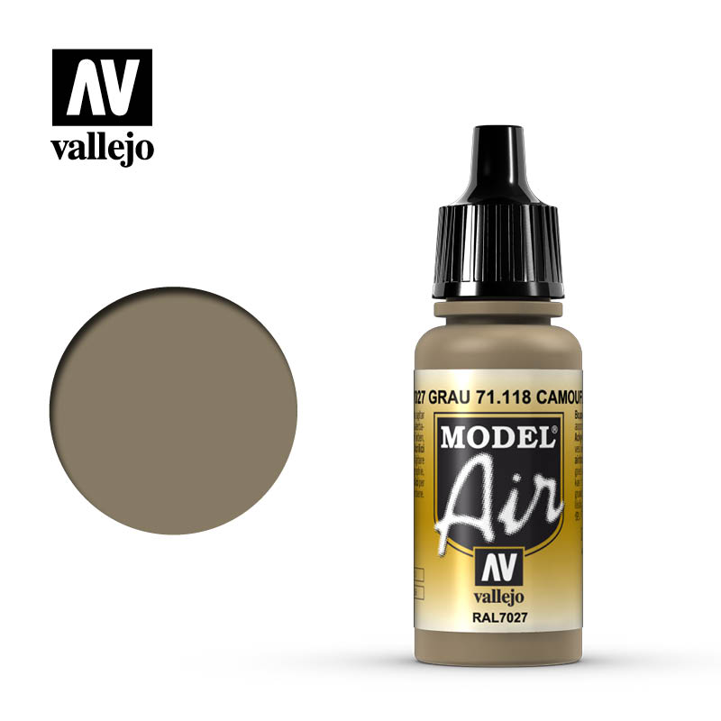 71.118 RAL7027 Grau