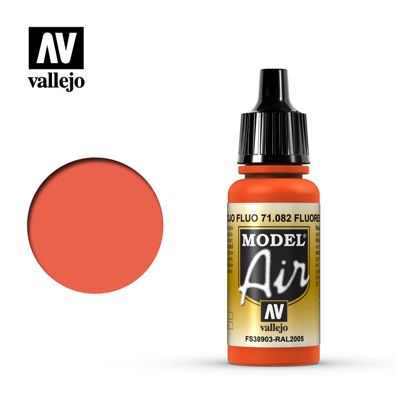 71.082 Rojo Fluorescente