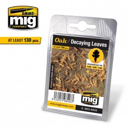 Mig Oak Decaying Leaves Recommended for 1/48 1/35 1/32