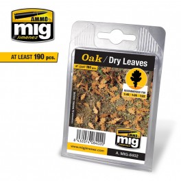 Mig Oak Dry Leaves Recommended for 1/48 1/35 1/32