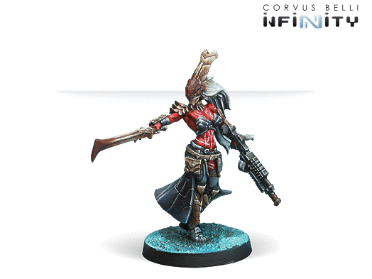 Oznat, Morat Hunting Regiment (Vulkan Shotgun) - Infinity: Combined Army Pack