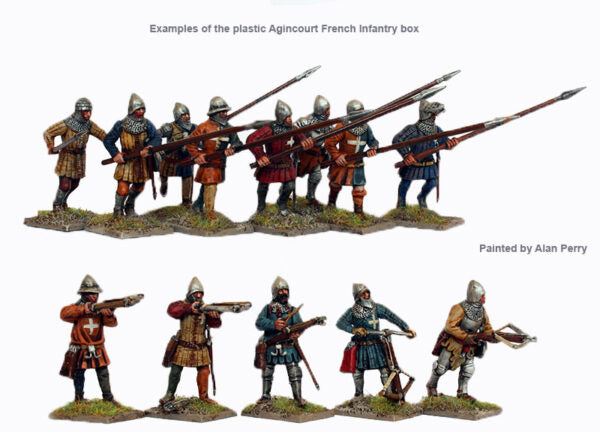AO 50 French Infantry Agincourt 1415-29