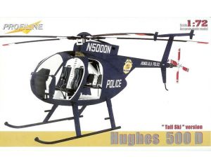 Profiline 1:72 Hughes 500 D Helicopter Tail Ski Version