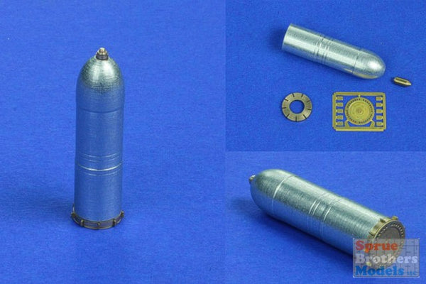 RBM48P032 1/48 RB MODEL Ammunition/Shells 38cm Rocket HE Projectile for Sturmtiger